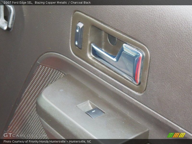 Blazing Copper Metallic / Charcoal Black 2007 Ford Edge SEL