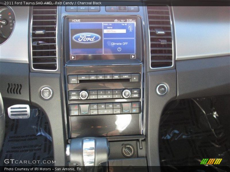Red Candy / Charcoal Black 2011 Ford Taurus SHO AWD