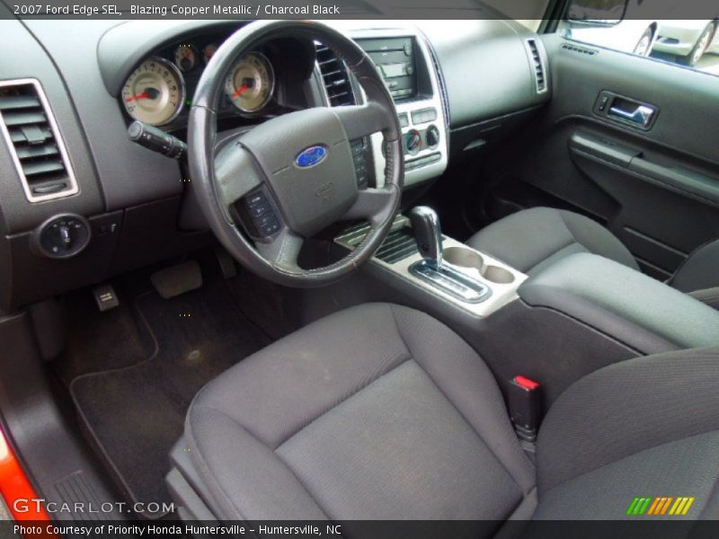 Charcoal Black Interior - 2007 Edge SEL 