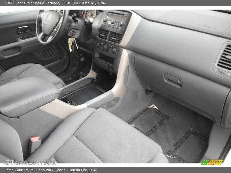 Billet Silver Metallic / Gray 2008 Honda Pilot Value Package