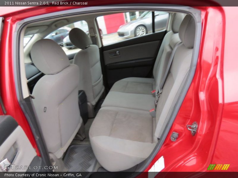 Red Brick / Charcoal 2011 Nissan Sentra 2.0 S