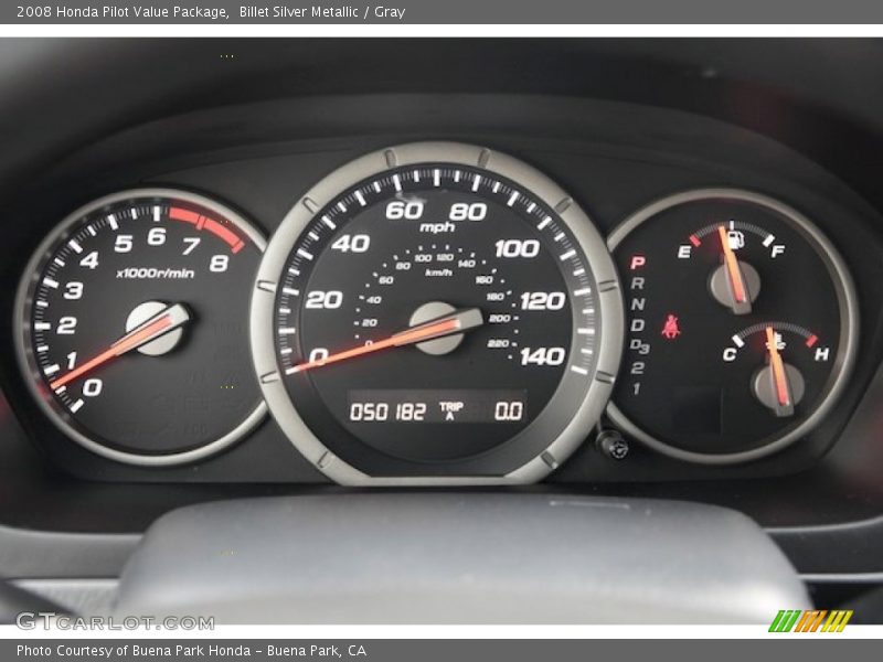 Billet Silver Metallic / Gray 2008 Honda Pilot Value Package