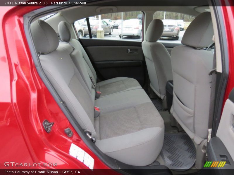 Red Brick / Charcoal 2011 Nissan Sentra 2.0 S