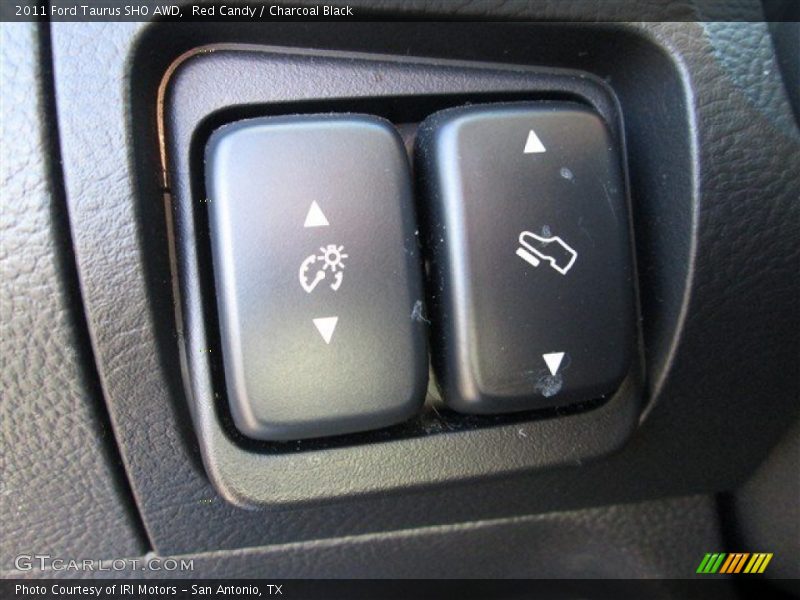 Red Candy / Charcoal Black 2011 Ford Taurus SHO AWD