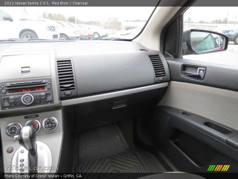 Red Brick / Charcoal 2011 Nissan Sentra 2.0 S