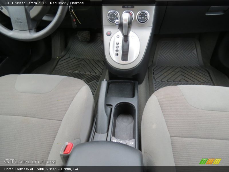 Red Brick / Charcoal 2011 Nissan Sentra 2.0 S