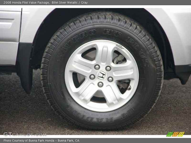 Billet Silver Metallic / Gray 2008 Honda Pilot Value Package