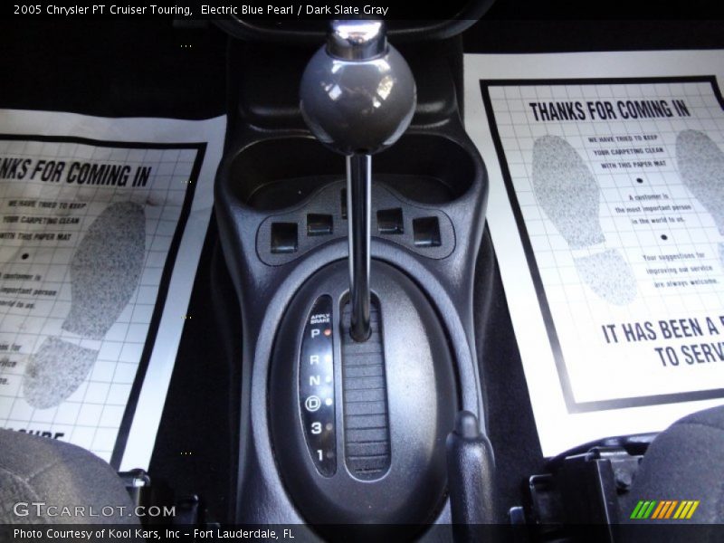 Electric Blue Pearl / Dark Slate Gray 2005 Chrysler PT Cruiser Touring