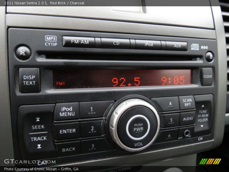 Red Brick / Charcoal 2011 Nissan Sentra 2.0 S