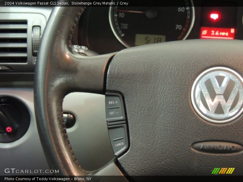 Stonehenge Grey Metallic / Grey 2004 Volkswagen Passat GLS Sedan