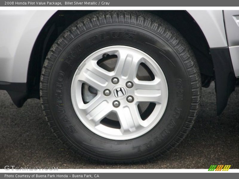 Billet Silver Metallic / Gray 2008 Honda Pilot Value Package