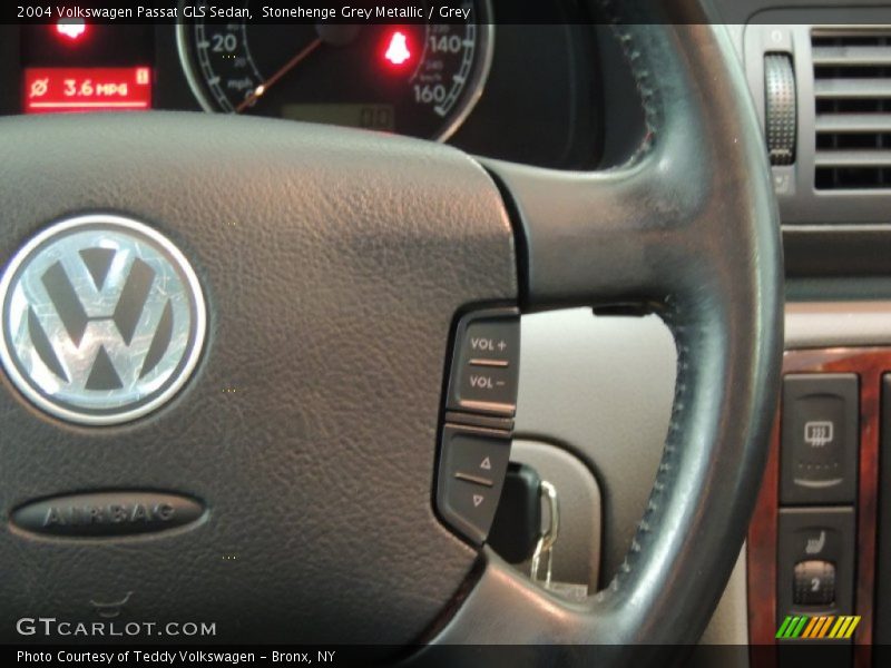 Stonehenge Grey Metallic / Grey 2004 Volkswagen Passat GLS Sedan