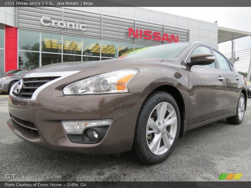 Java Metallic / Beige 2013 Nissan Altima 2.5 SL
