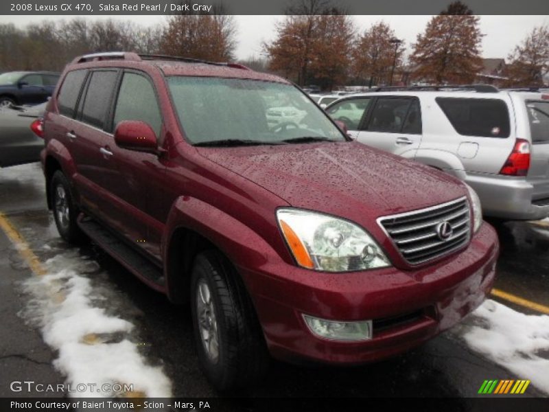 Front 3/4 View of 2008 GX 470