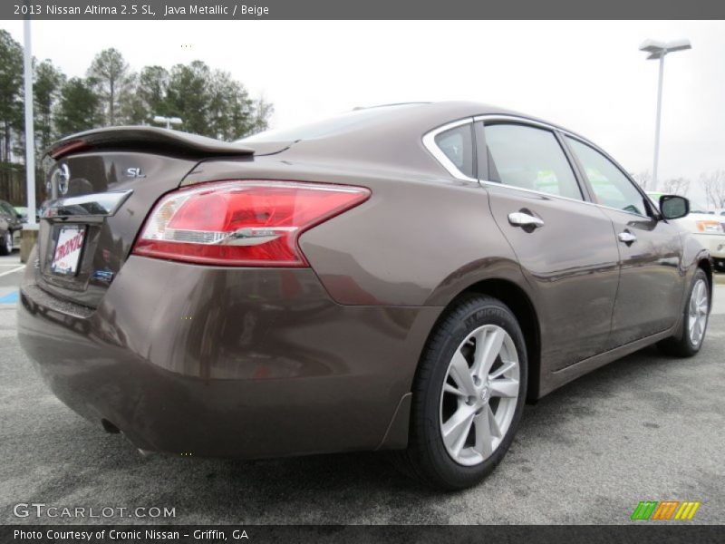 Java Metallic / Beige 2013 Nissan Altima 2.5 SL