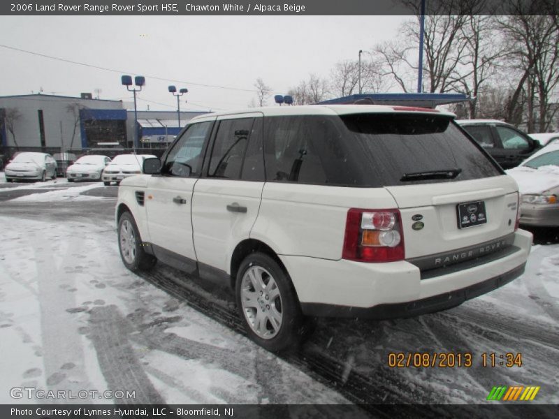 Chawton White / Alpaca Beige 2006 Land Rover Range Rover Sport HSE