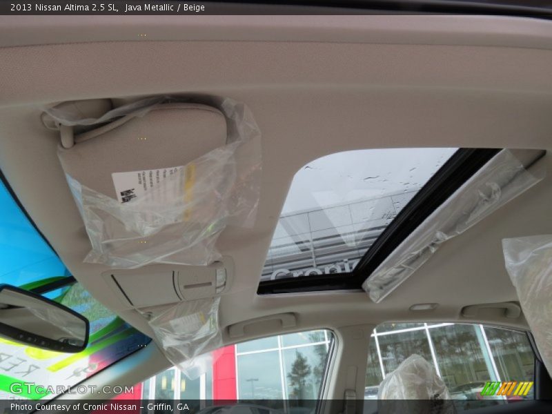 Java Metallic / Beige 2013 Nissan Altima 2.5 SL