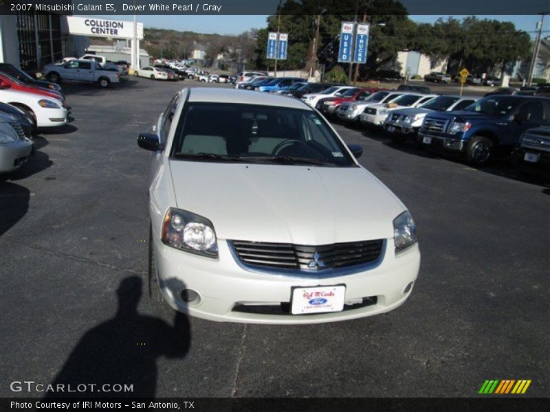 Dover White Pearl / Gray 2007 Mitsubishi Galant ES