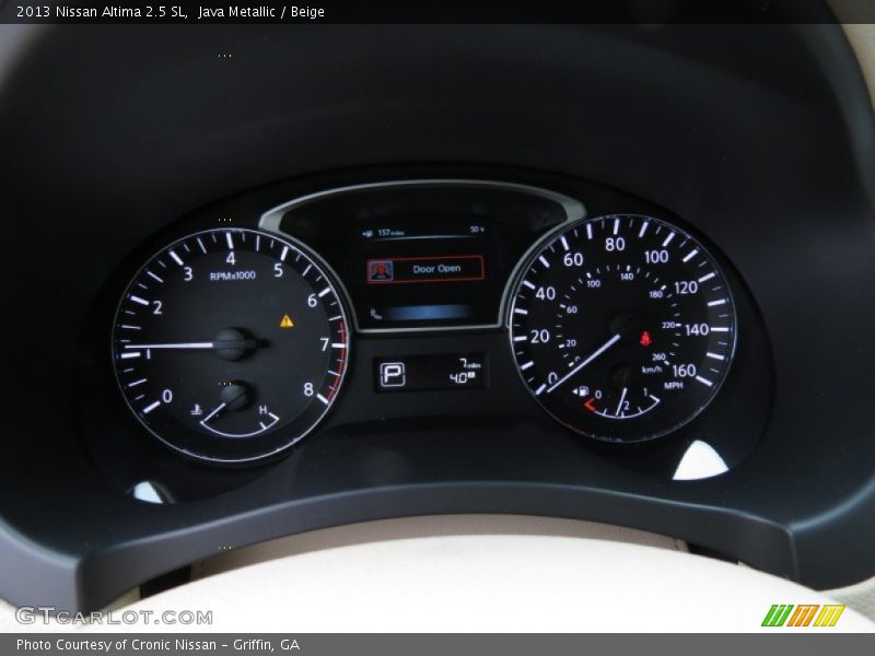 Java Metallic / Beige 2013 Nissan Altima 2.5 SL