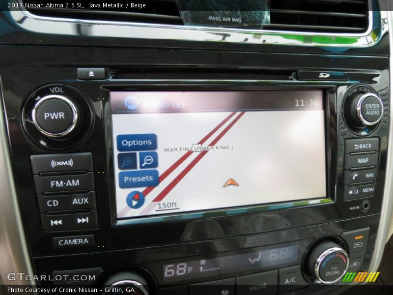 Java Metallic / Beige 2013 Nissan Altima 2.5 SL