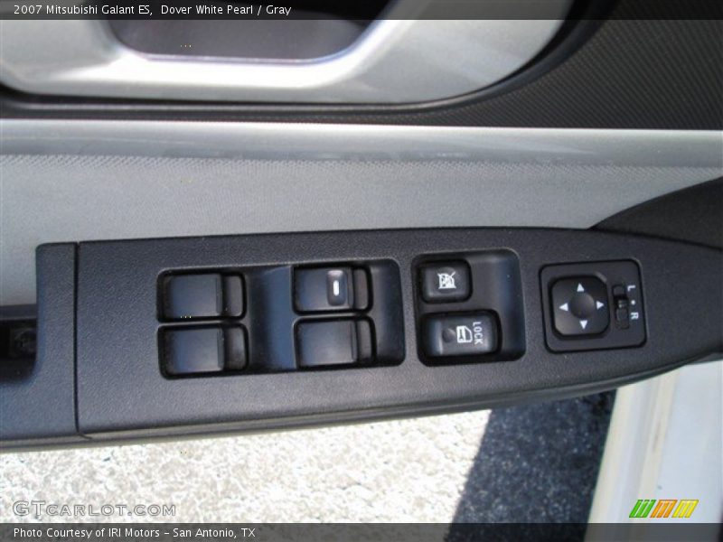 Dover White Pearl / Gray 2007 Mitsubishi Galant ES