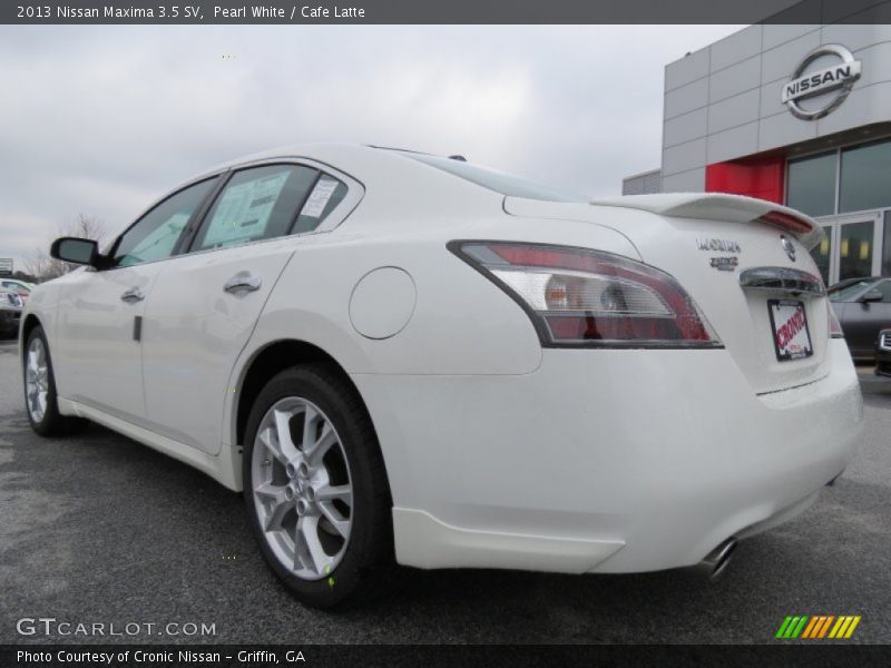 Pearl White / Cafe Latte 2013 Nissan Maxima 3.5 SV