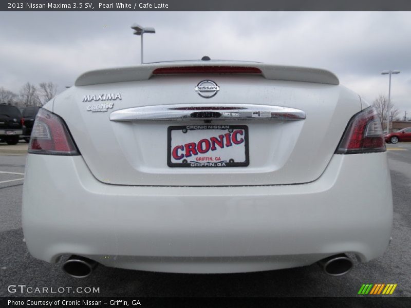 Pearl White / Cafe Latte 2013 Nissan Maxima 3.5 SV