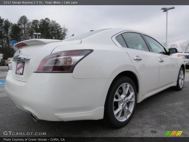 Pearl White / Cafe Latte 2013 Nissan Maxima 3.5 SV