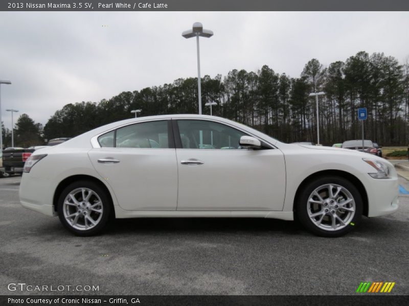 Pearl White / Cafe Latte 2013 Nissan Maxima 3.5 SV