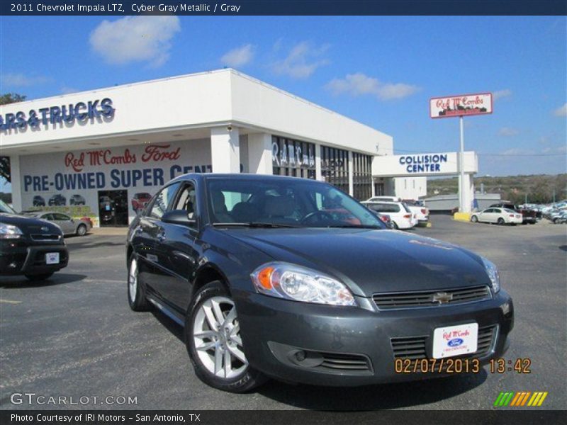 Cyber Gray Metallic / Gray 2011 Chevrolet Impala LTZ