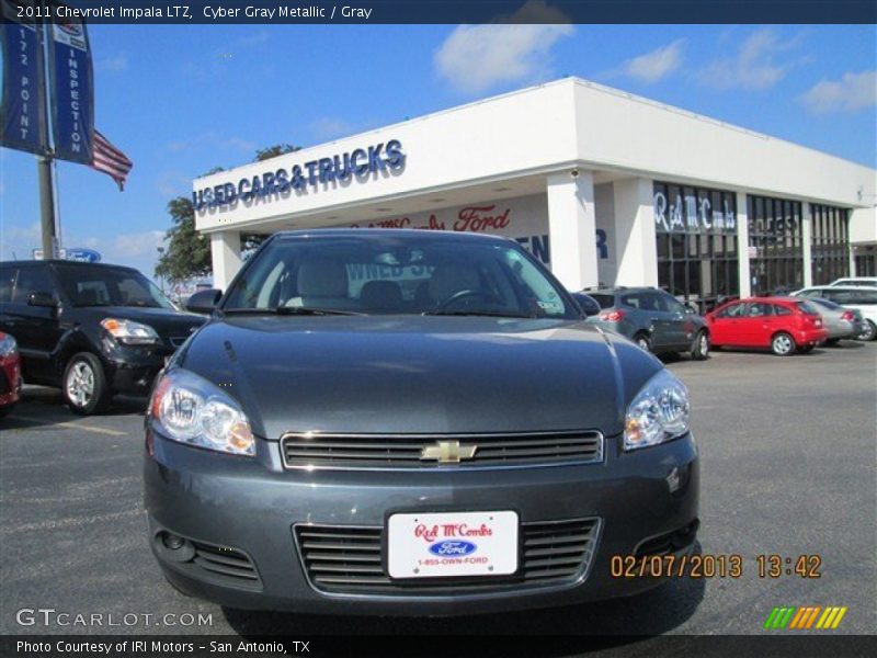 Cyber Gray Metallic / Gray 2011 Chevrolet Impala LTZ