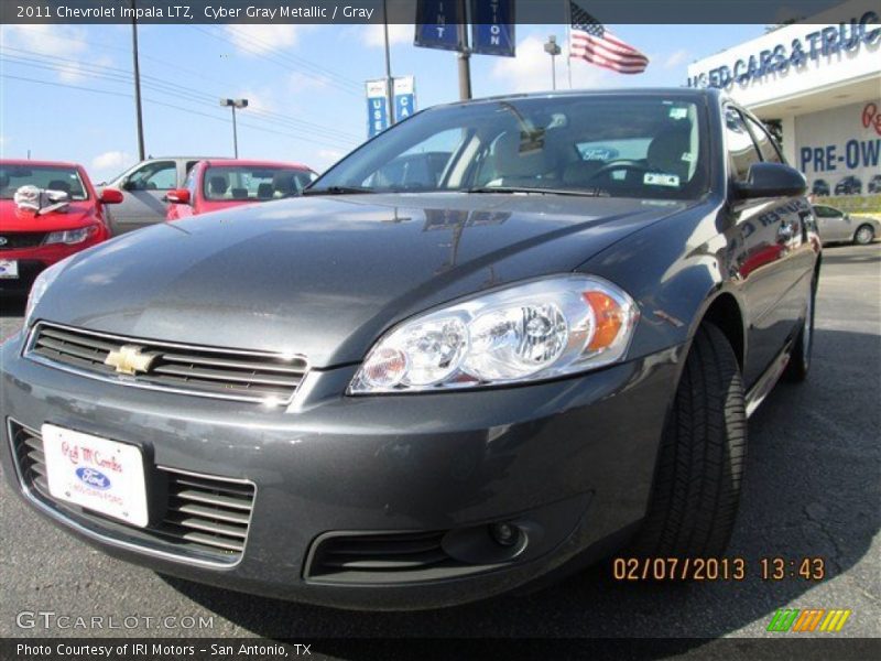 Cyber Gray Metallic / Gray 2011 Chevrolet Impala LTZ