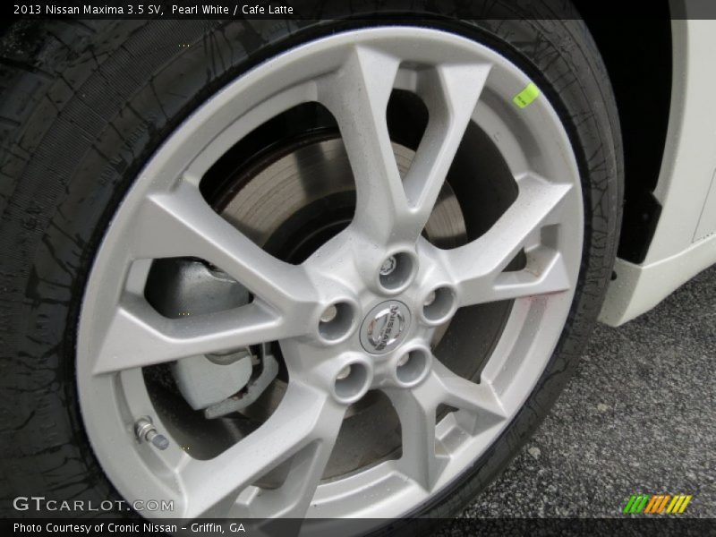 Pearl White / Cafe Latte 2013 Nissan Maxima 3.5 SV