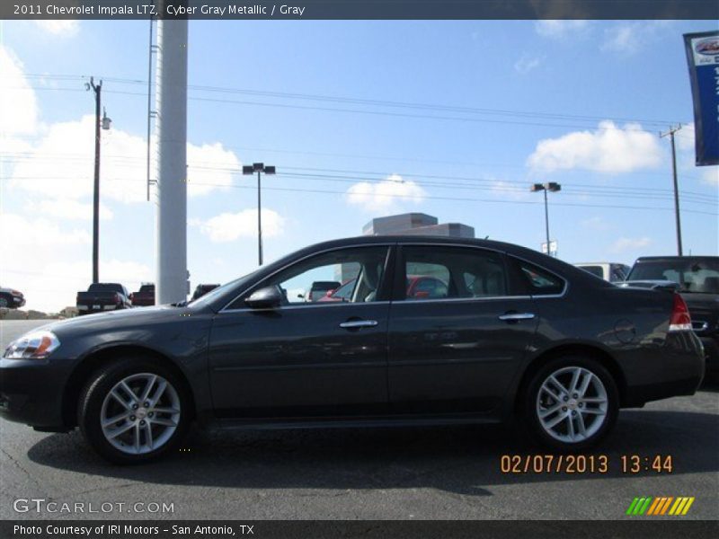 Cyber Gray Metallic / Gray 2011 Chevrolet Impala LTZ