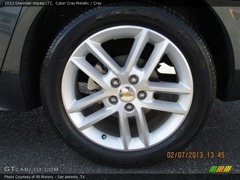 Cyber Gray Metallic / Gray 2011 Chevrolet Impala LTZ