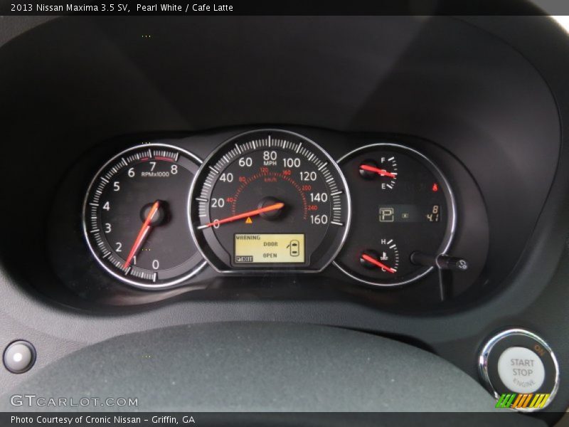 Pearl White / Cafe Latte 2013 Nissan Maxima 3.5 SV
