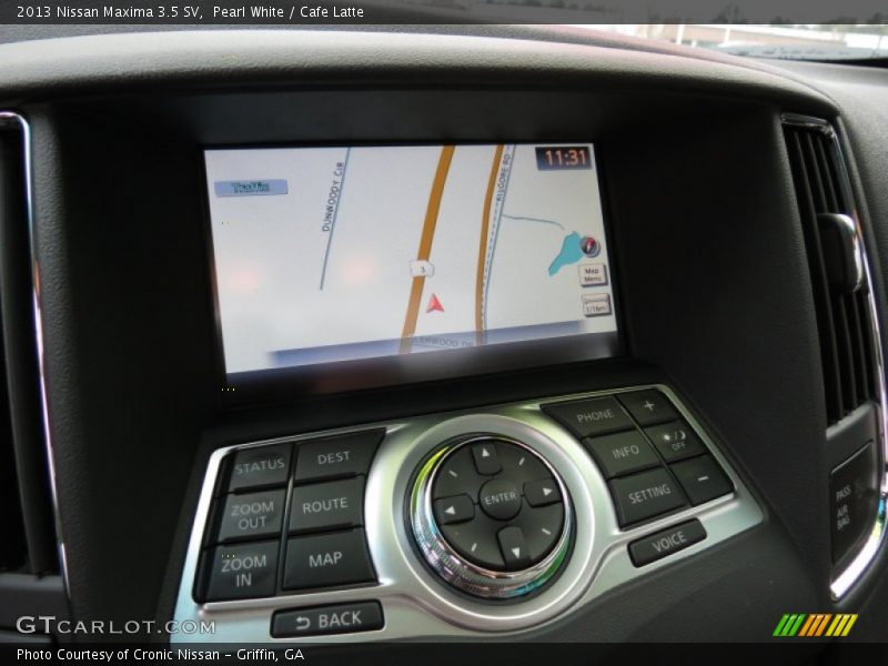 Pearl White / Cafe Latte 2013 Nissan Maxima 3.5 SV