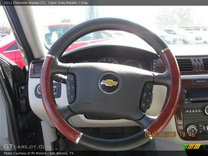 Cyber Gray Metallic / Gray 2011 Chevrolet Impala LTZ