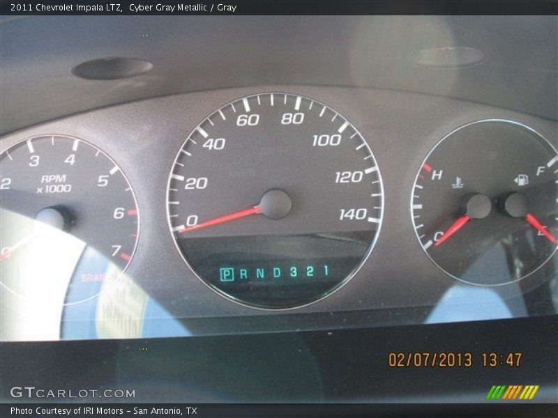 Cyber Gray Metallic / Gray 2011 Chevrolet Impala LTZ