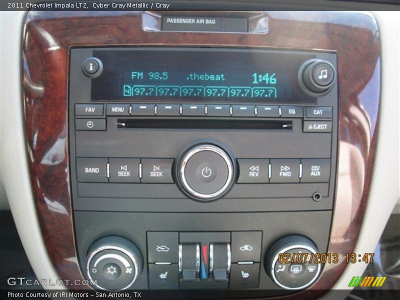 Cyber Gray Metallic / Gray 2011 Chevrolet Impala LTZ