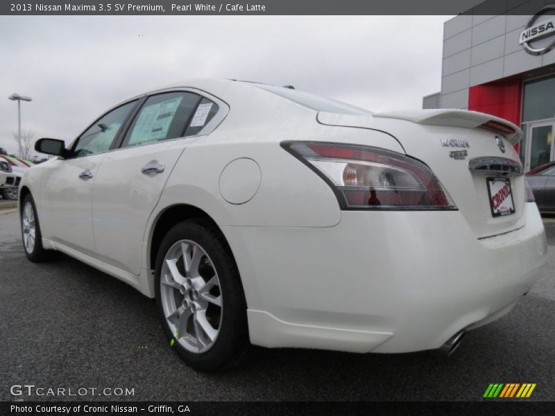 Pearl White / Cafe Latte 2013 Nissan Maxima 3.5 SV Premium