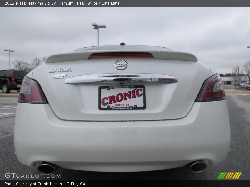 Pearl White / Cafe Latte 2013 Nissan Maxima 3.5 SV Premium