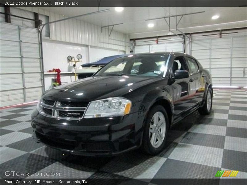 Black / Black 2012 Dodge Avenger SXT