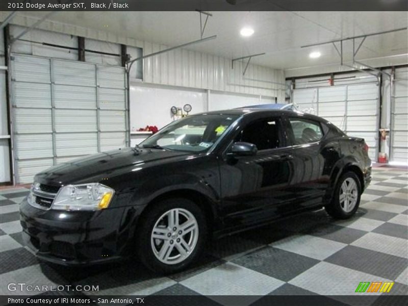 Black / Black 2012 Dodge Avenger SXT