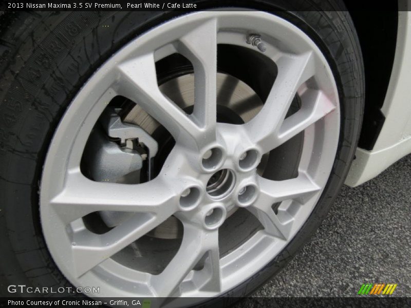 Pearl White / Cafe Latte 2013 Nissan Maxima 3.5 SV Premium