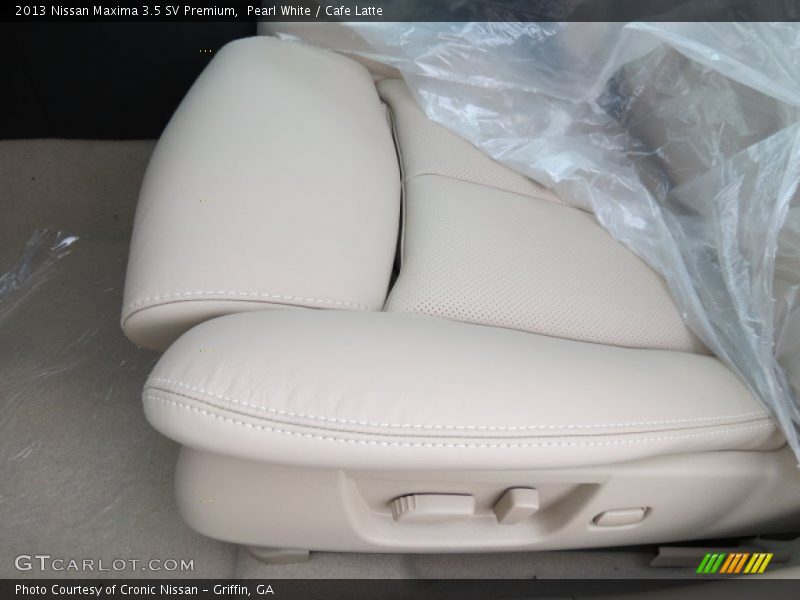 Pearl White / Cafe Latte 2013 Nissan Maxima 3.5 SV Premium