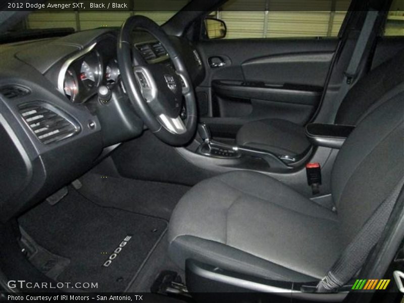 Black / Black 2012 Dodge Avenger SXT