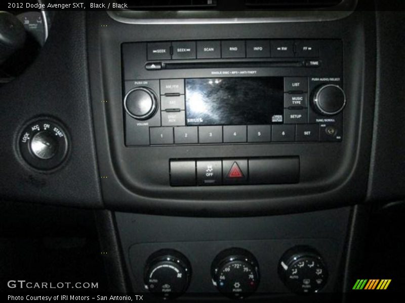 Black / Black 2012 Dodge Avenger SXT