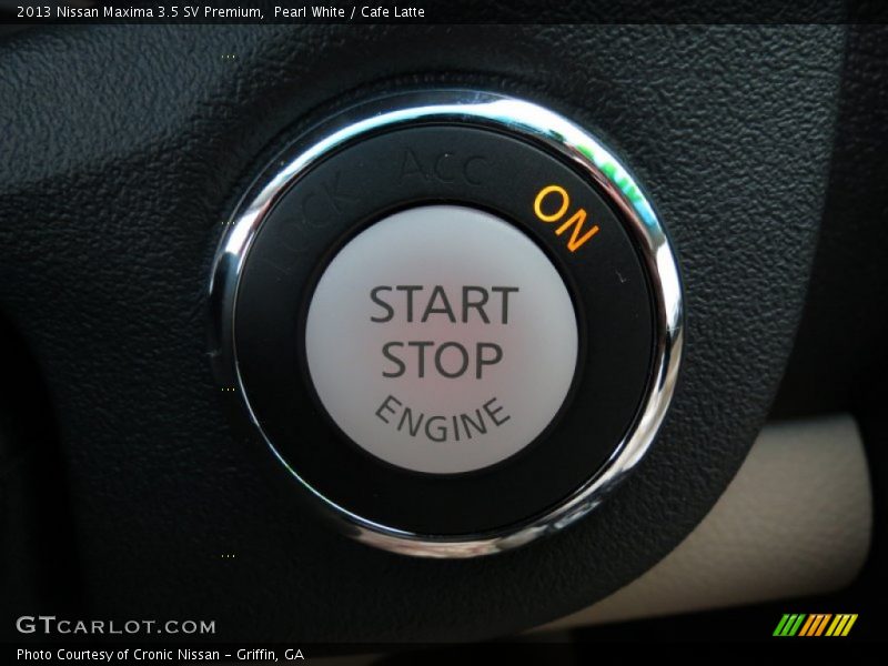 Pearl White / Cafe Latte 2013 Nissan Maxima 3.5 SV Premium