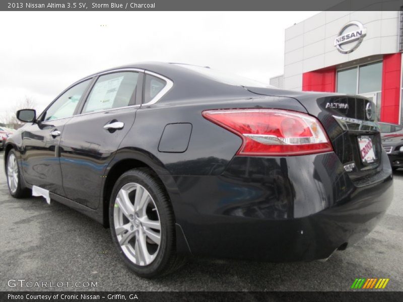Storm Blue / Charcoal 2013 Nissan Altima 3.5 SV